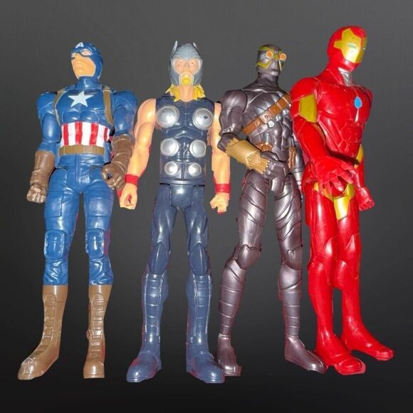 Hasbro Marvel Thor Ant Man Captain America Iron Man Action Figure 12” B13 - Picture 10 of 11